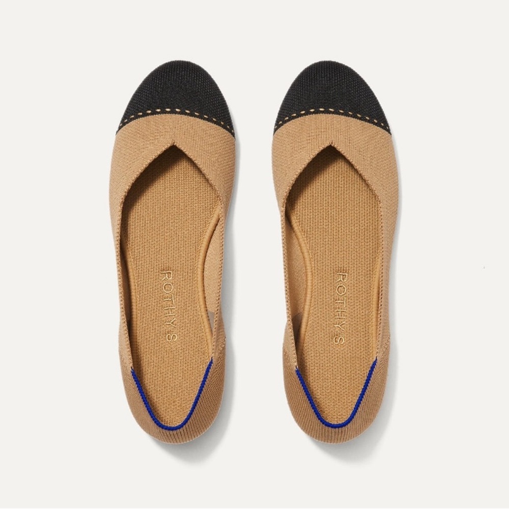 Rothy’s The Flat Camel Captoe size - W9